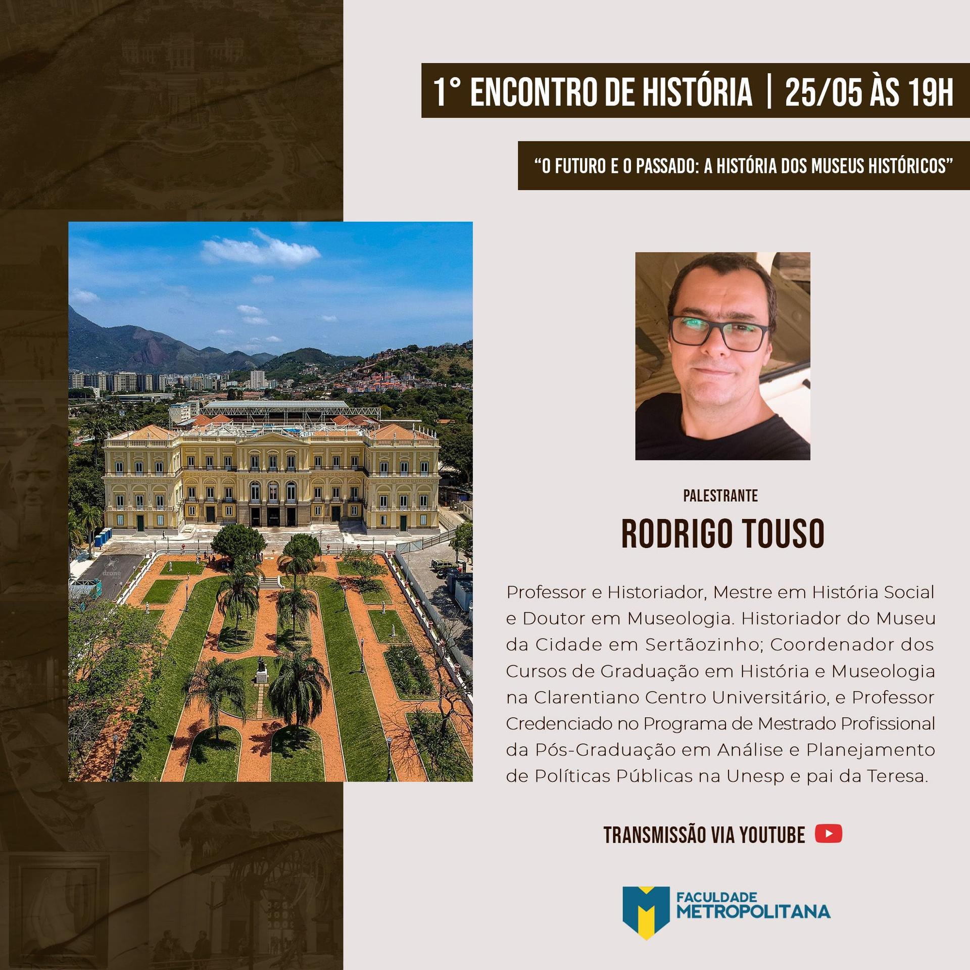 1º ENCONTRO DE HISTÓRIA DA FACULDADE METROPOLITANA