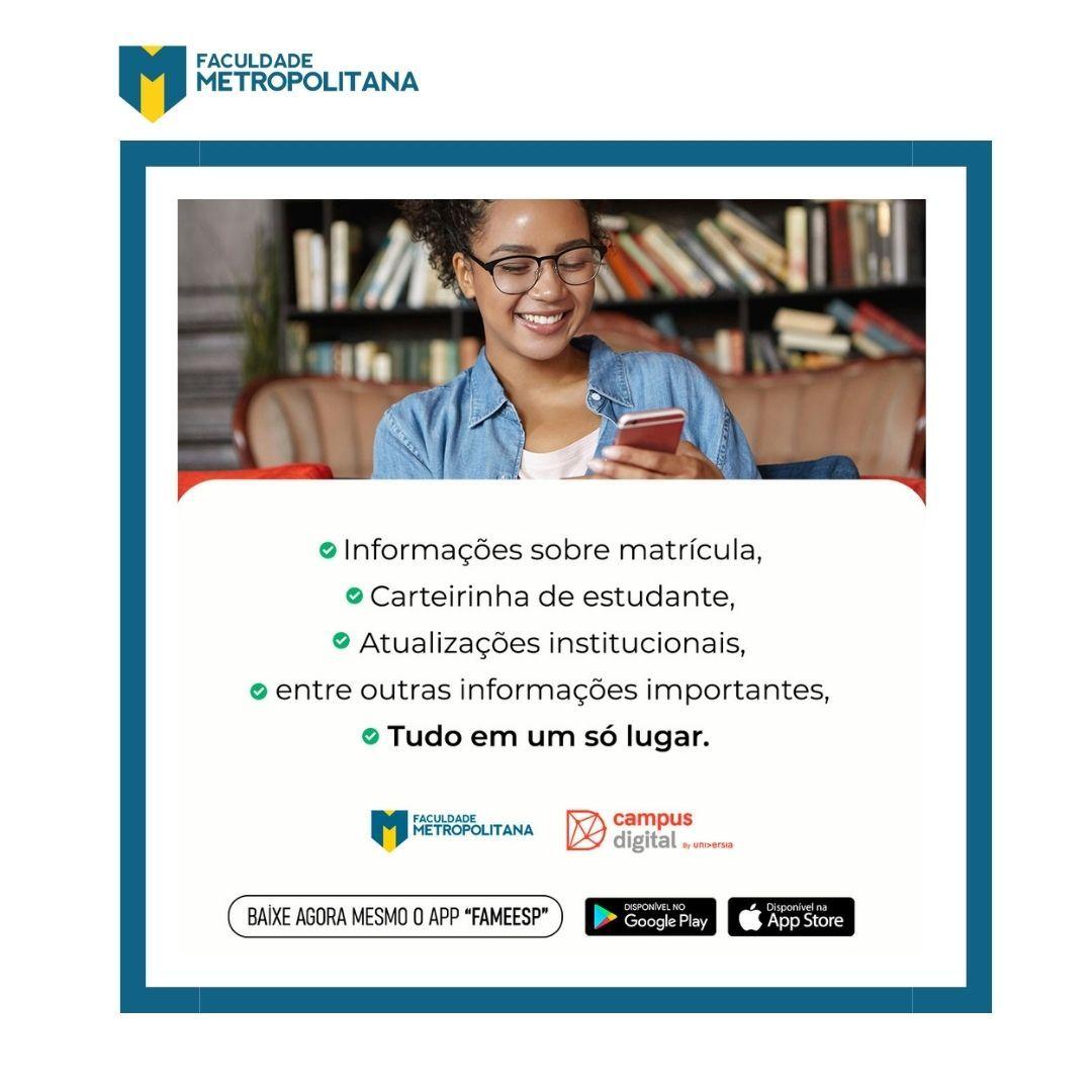 FACULDADE METROPOLITANA LANÇA APP PARA FACILITAR ROTINA DOS ALUNOS