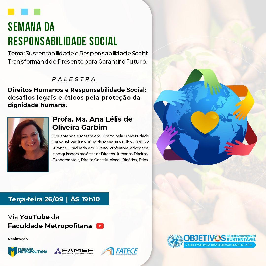 SEMANA DA RESPONSABILIDADE SOCIAL 2023 – 2º DIA