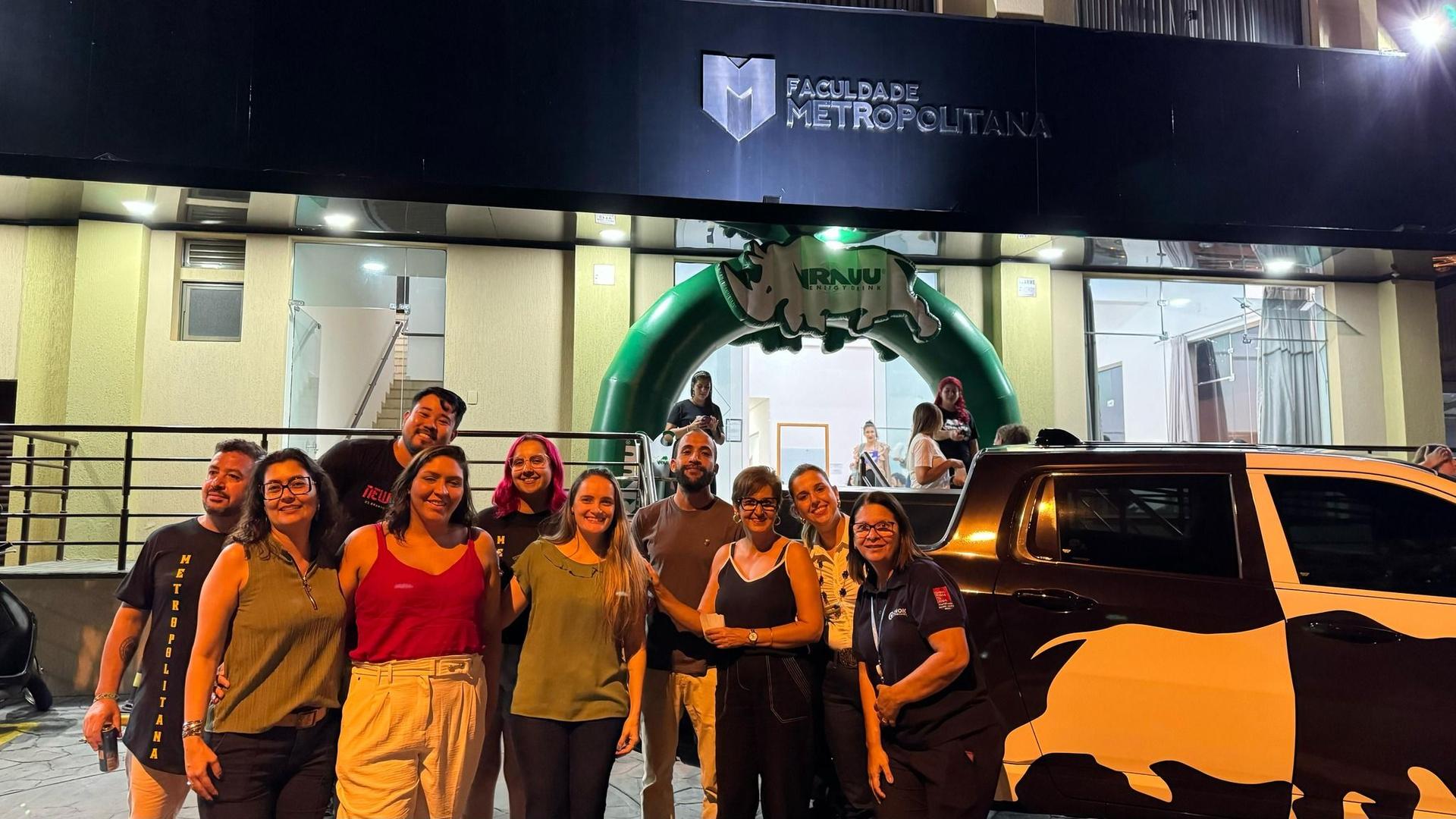 Associação Atlética da Faculdade Metropolitana promove evento de integração