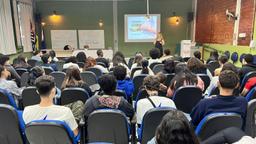 Storytelling na prática: palestra inspira futuros jornalistas da ETEC de Serrana