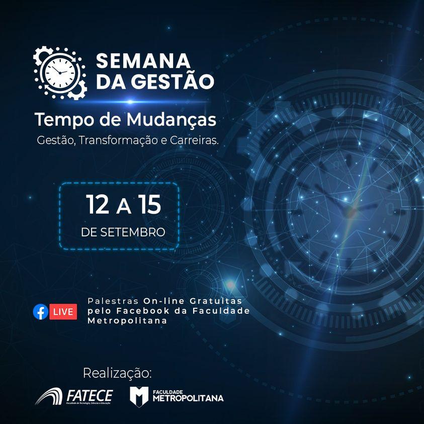 Semana da Gestão: Tempo de Mudanças