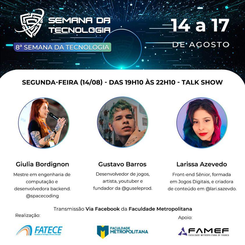 8ª edição da Semana da Tecnologia