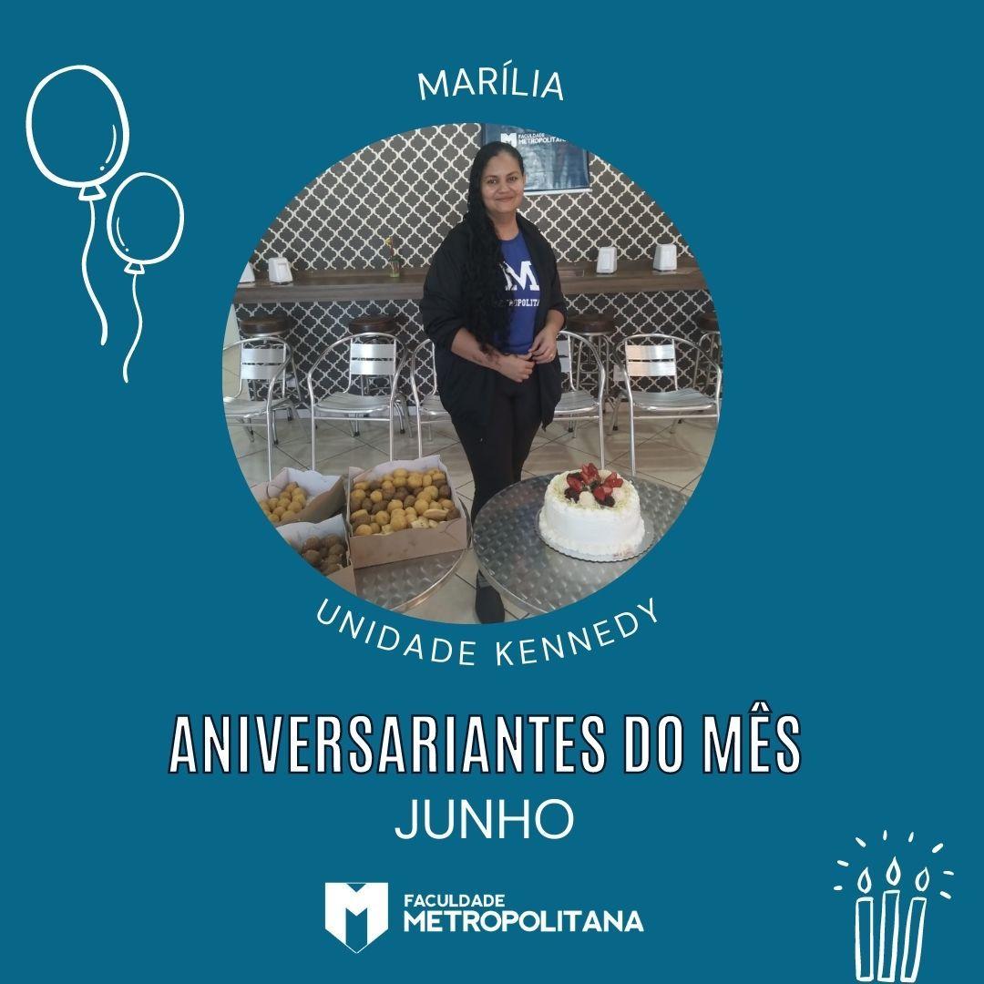 Aniversariantes de Junho [Unidade Kennedy]