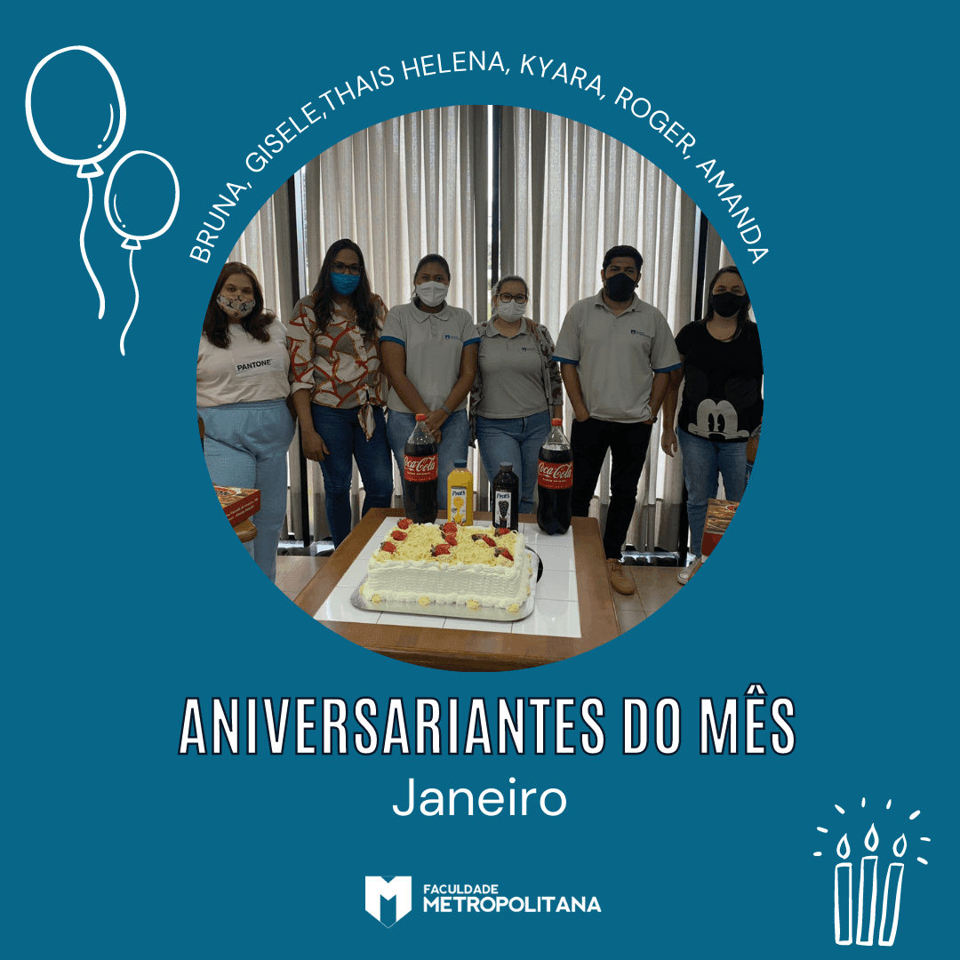 Aniversariantes do mês