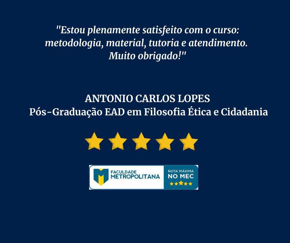 Depoimento de aluno