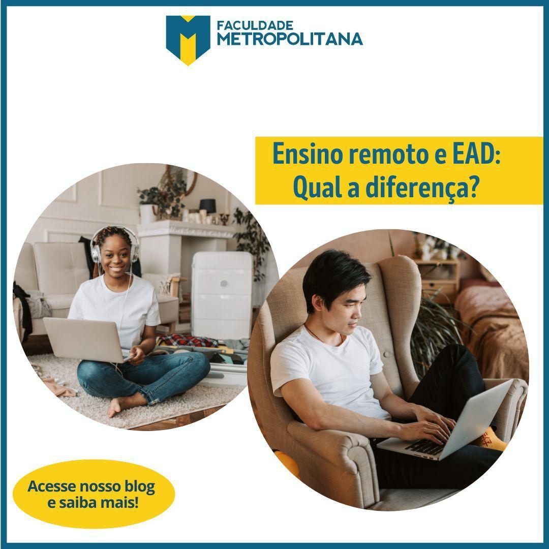 Ensino remoto e EAD: Qual a diferença?