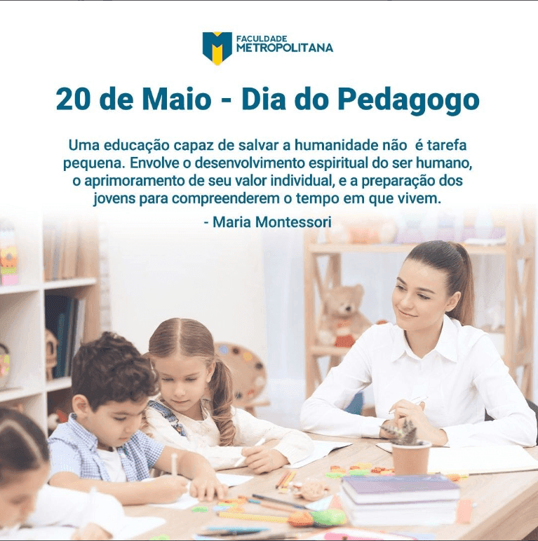 Feliz Dia do Pedagogo