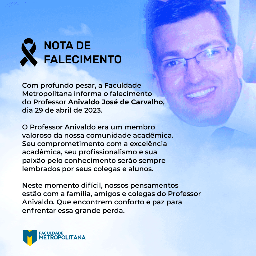 Nota de falecimento