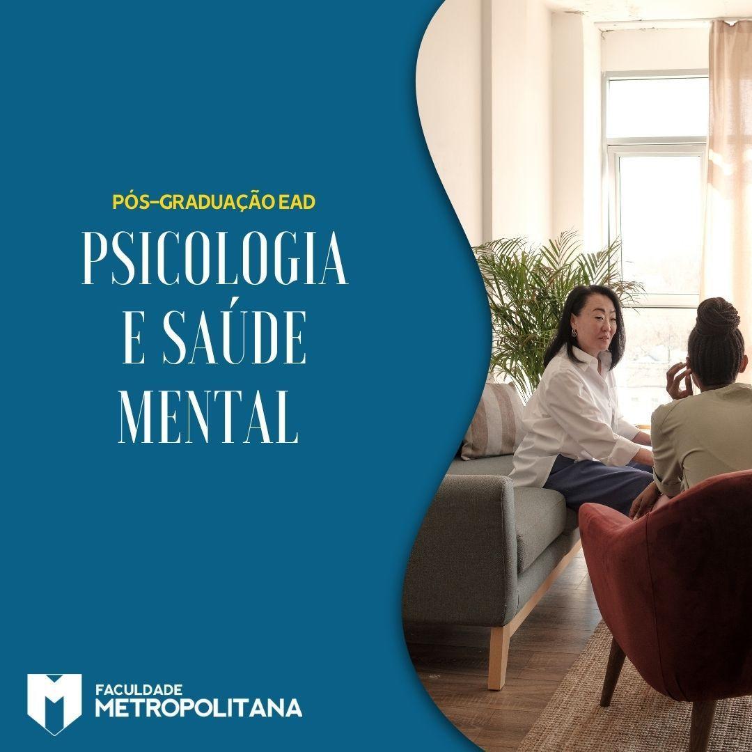 Pós-Graduação EAD em Psicologia e Saúde Mental