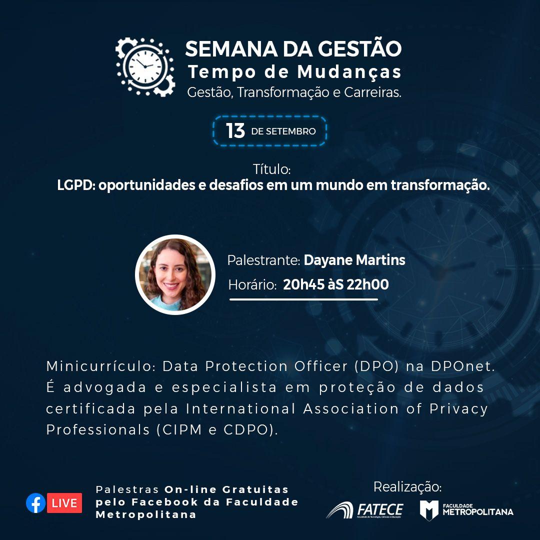 Semana da Gestão - 2º dia