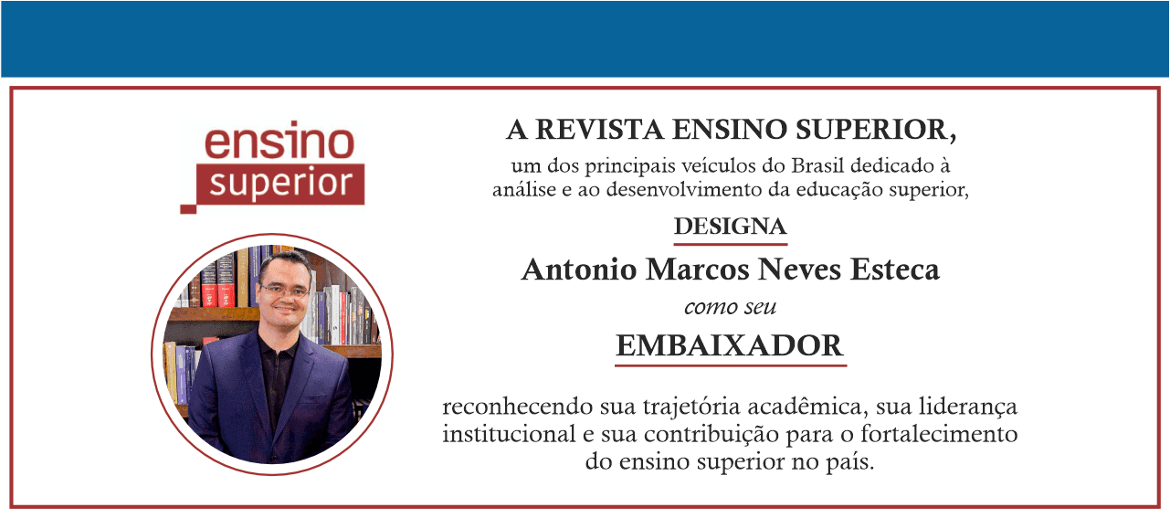 CEO da Metropolitana é designado Embaixador da Revista Ensino Superior