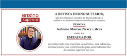CEO da Metropolitana é designado Embaixador da Revista Ensino Superior
