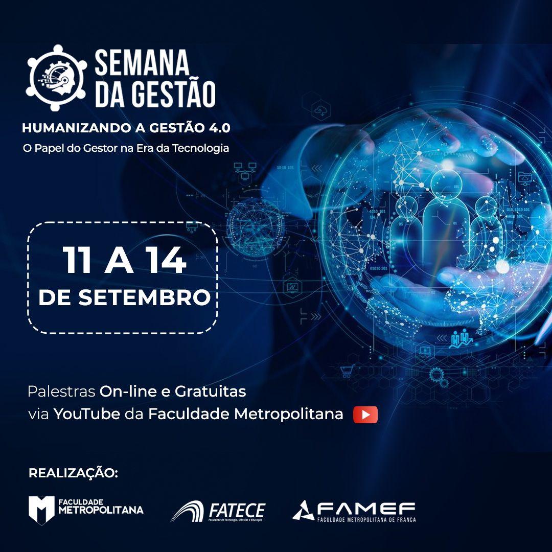 Vem aí 8ª edição da Semana da Gestão