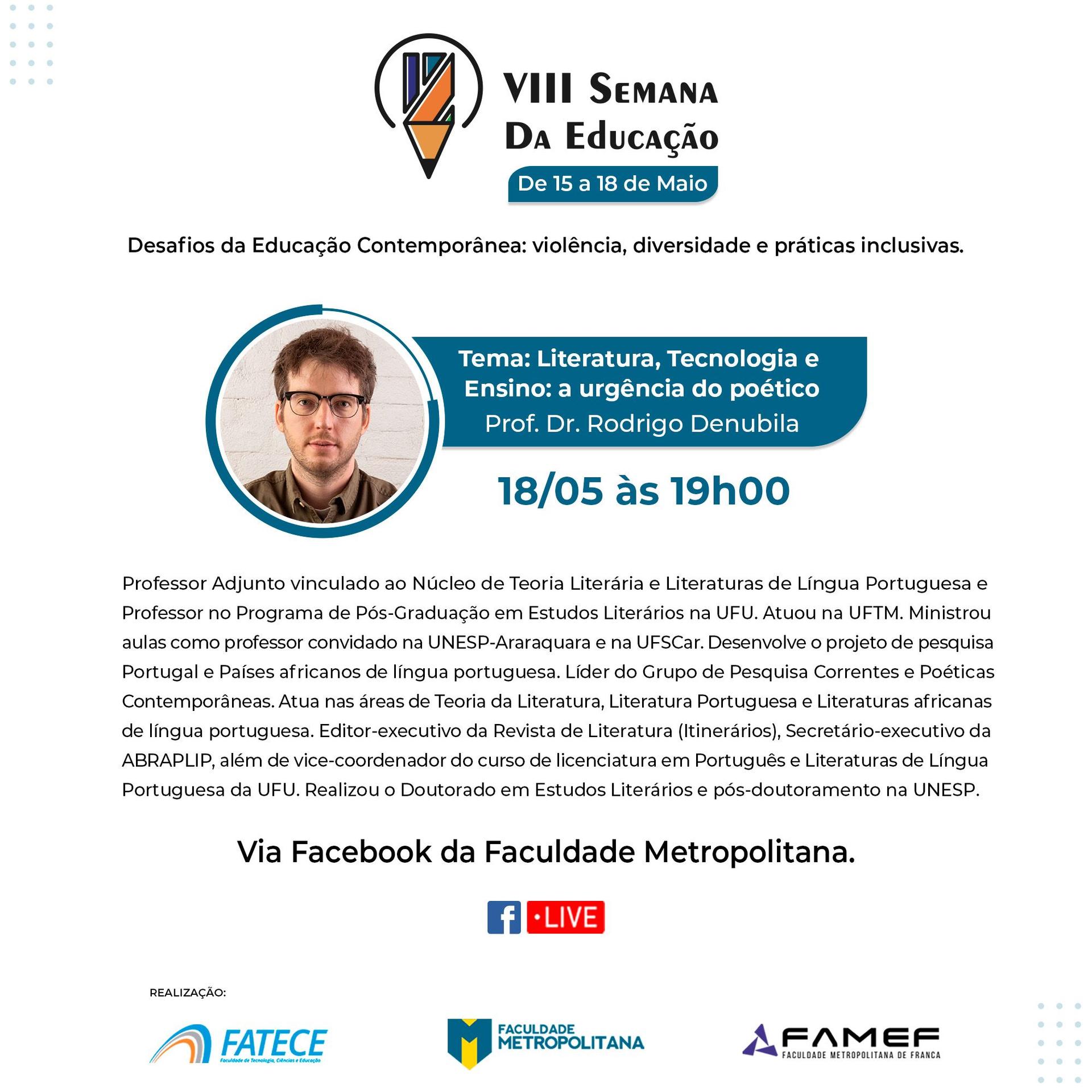 VIII Semana da Educação - 4º dia