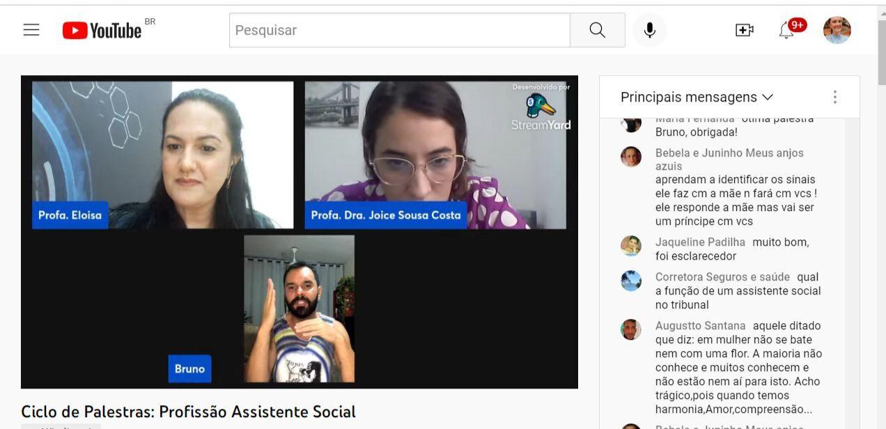 1º Encontro Ciclo de Palestras: Profissão Assistente Social