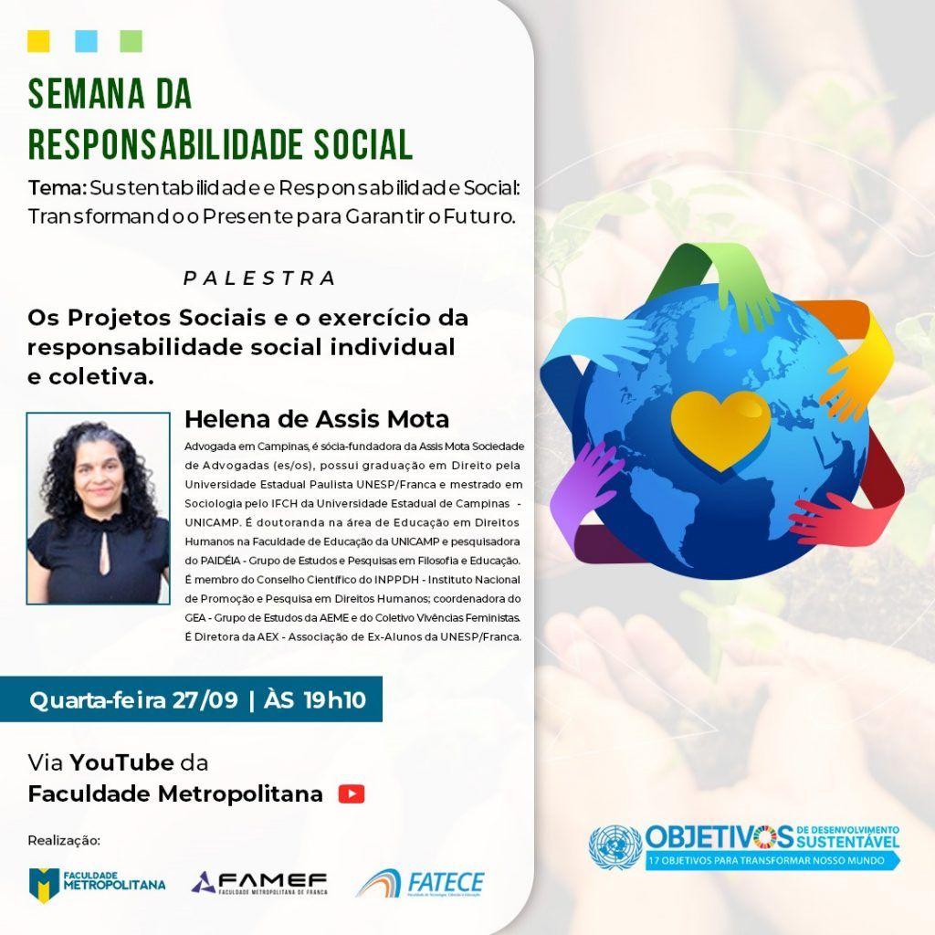 SEMANA DA RESPONSABILIDADE SOCIAL – 3º DIA