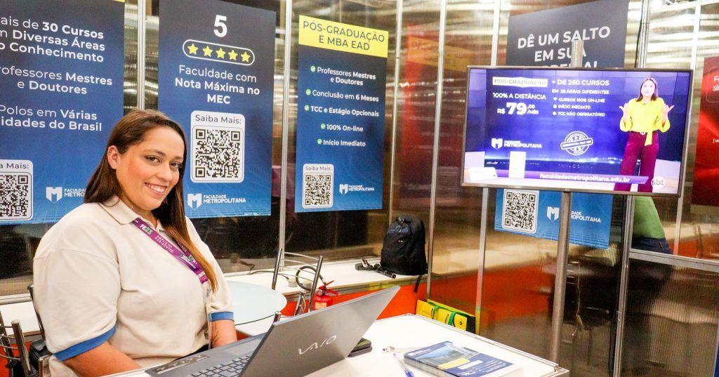 FACULDADE METROPOLITANA COMEMORA SUCESSO DE SUA PARTICIPAÇÃO NA FEIRA DO EMPREENDEDOR 2023