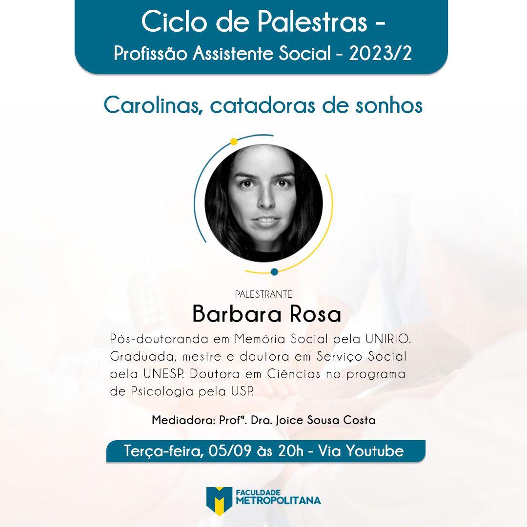 3º Ciclo de Palestras: Profissão Assistente Social