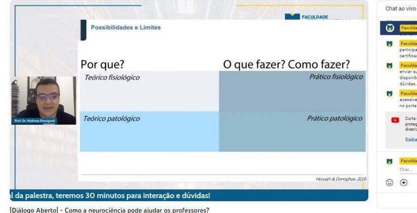 Faculdade metropolitana realiza mais uma edição do projeto diálogo aberto