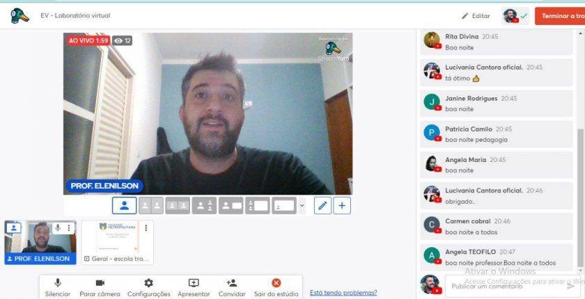 Alunos aprimoram conhecimento nos laboratórios virtuais promovidos pela fameesp