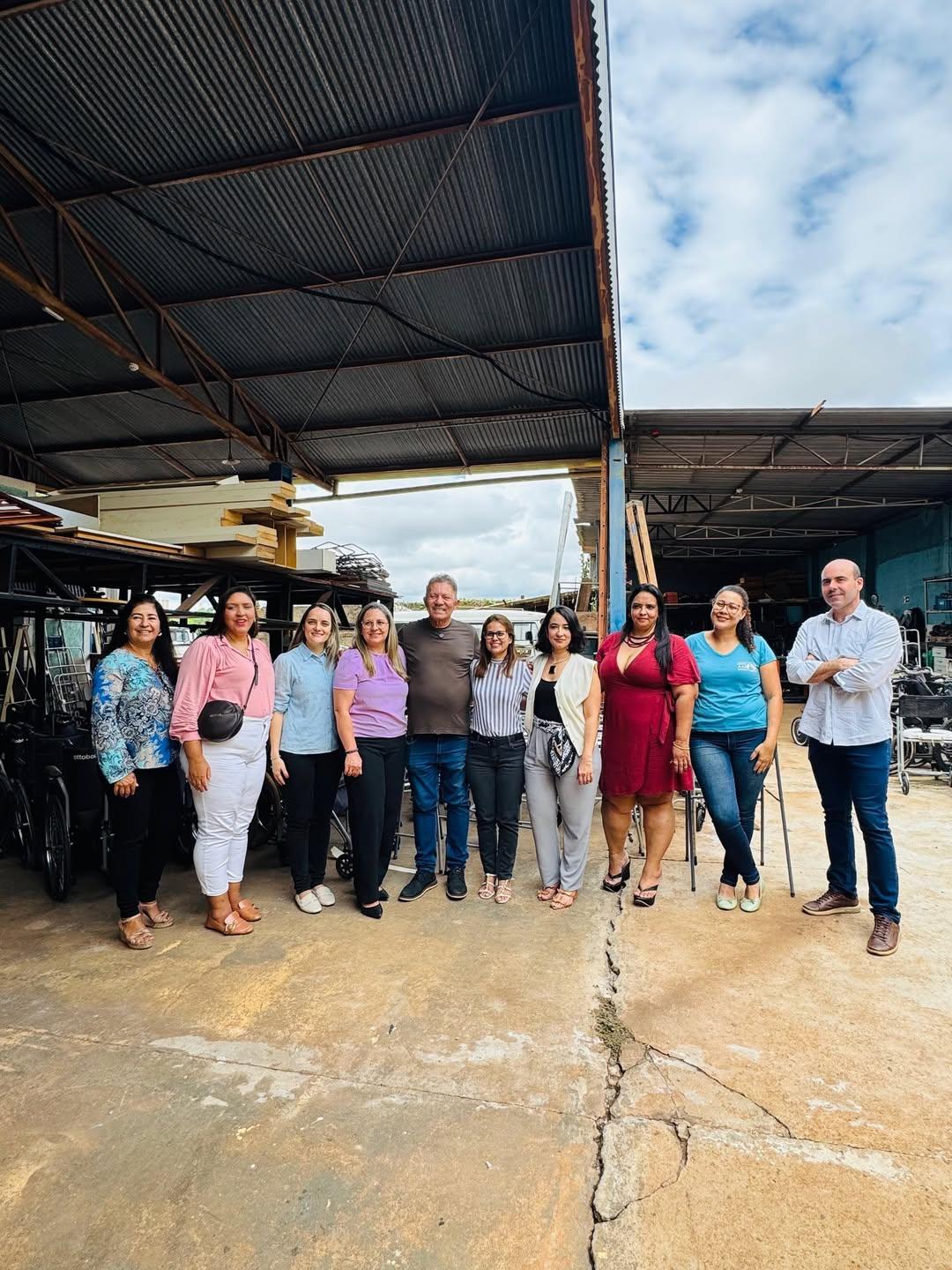 Visita Técnica no Instituto de Desenvolvimento Social Caminhando com Amor
