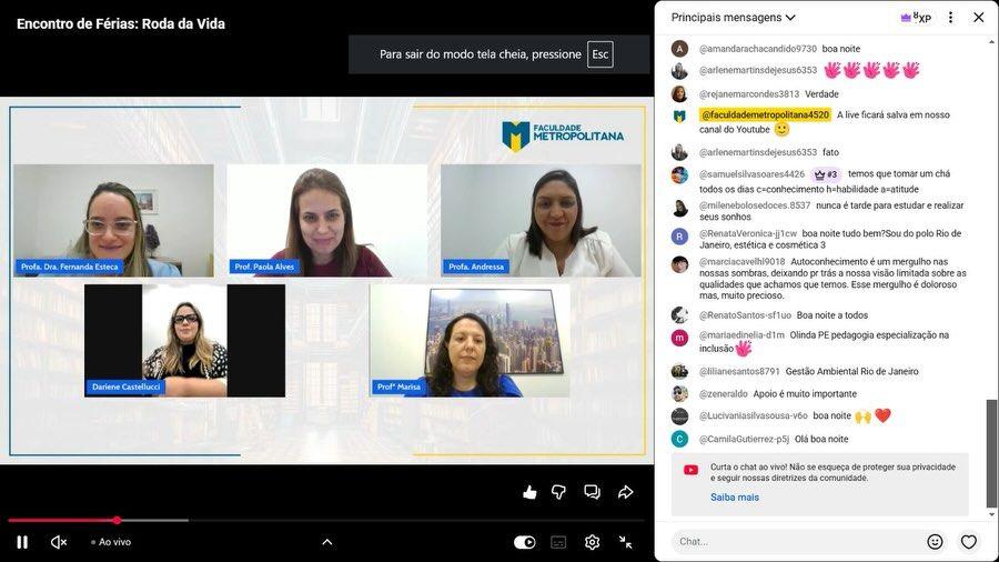 Encontro de Férias: Roda Da Vida