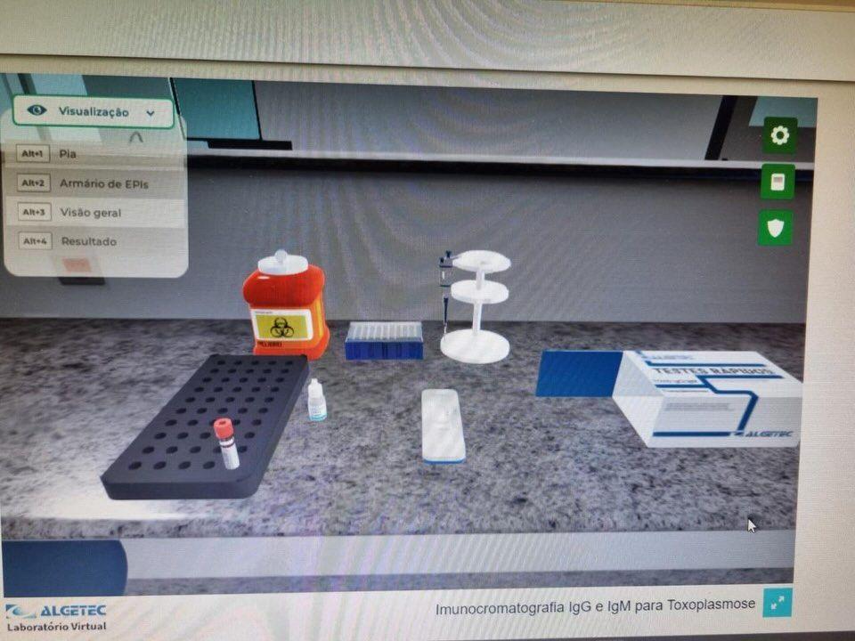Aprendizagem com laboratórios virtuais