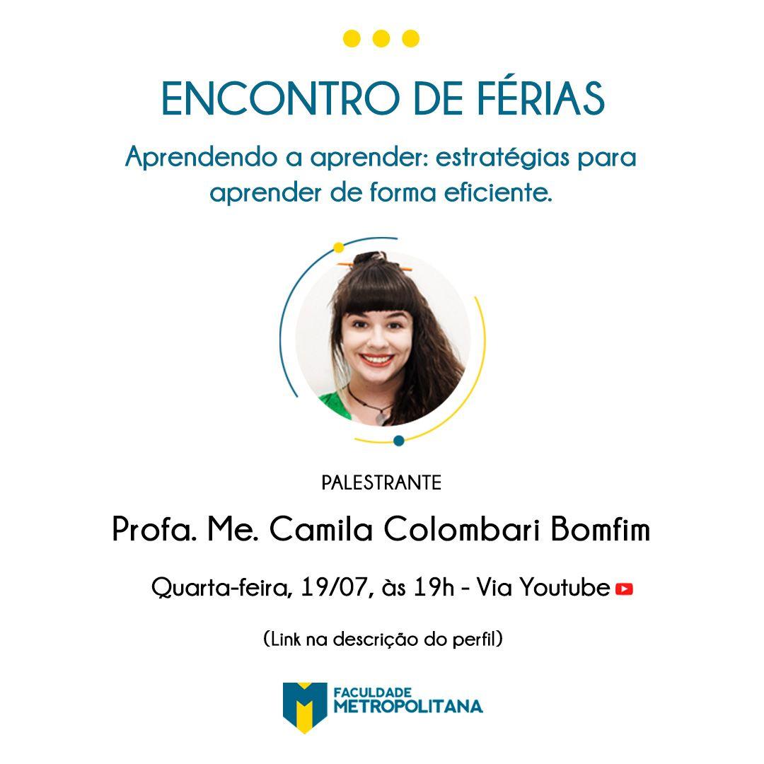 Encontro de Férias: Aprendendo a estudar de forma eficiente