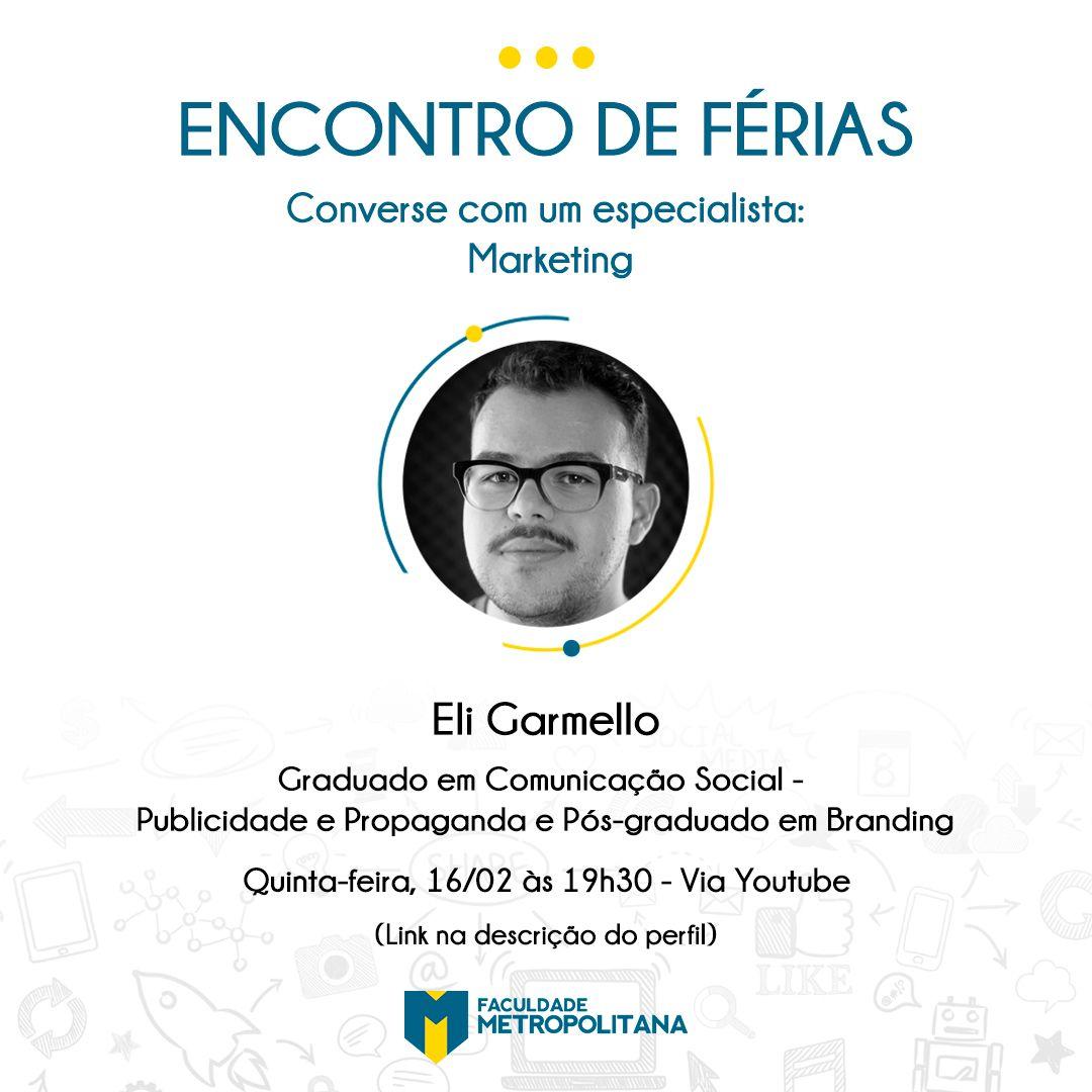 Encontro de Férias: Conversa com especialistas em Matemática, Educação Especial e Marketing