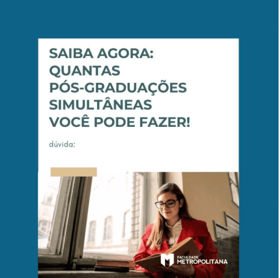 Quantas Pós-Graduações posso fazer ao mesmo tempo?